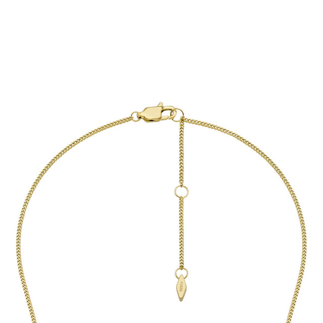 Foto 4 pulgar | Collar Fossil Heritage Jf04582710 Dorado para Mujer