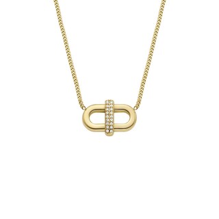Foto 4 | Collar Fossil Heritage Jf04582710 Dorado para Mujer