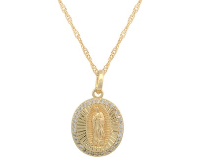 Foto 2 | Gargantilla Virgen Guadalupe Horoz Ch55 45 cm Chapa 18k