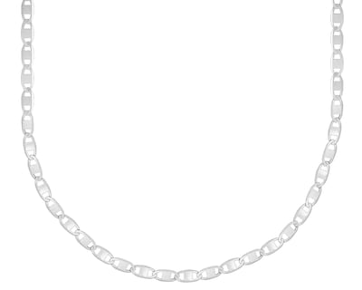 Foto 1 | Cadena Valentina Ancha 60cm Horoz Plata .925 Cp703
