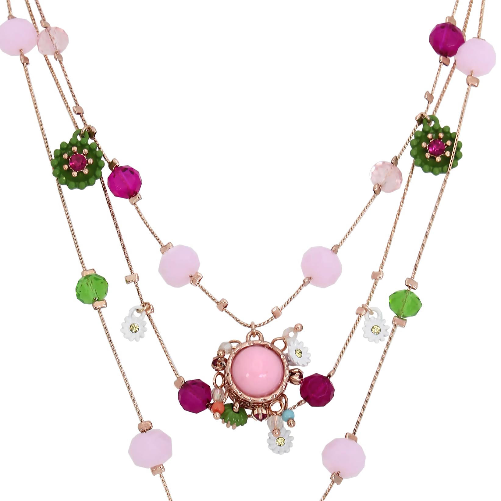 Foto 5 pulgar | Collar Betsey Johnson Con Forma De Mariposa En Capas Para Mujer - Venta Internacional.