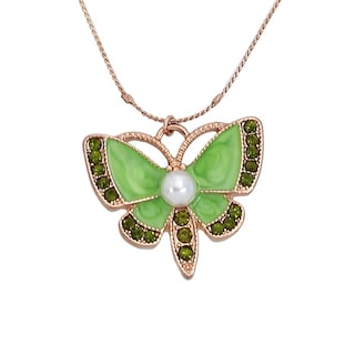 Foto 5 | Collar Betsey Johnson Con Forma De Mariposa En Capas Para Mujer - Venta Internacional.