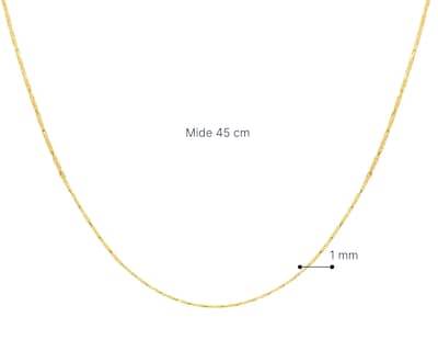 Foto 5 | Cadena de Oro 10K Tejido Twist Horoz Ci257 45 cm