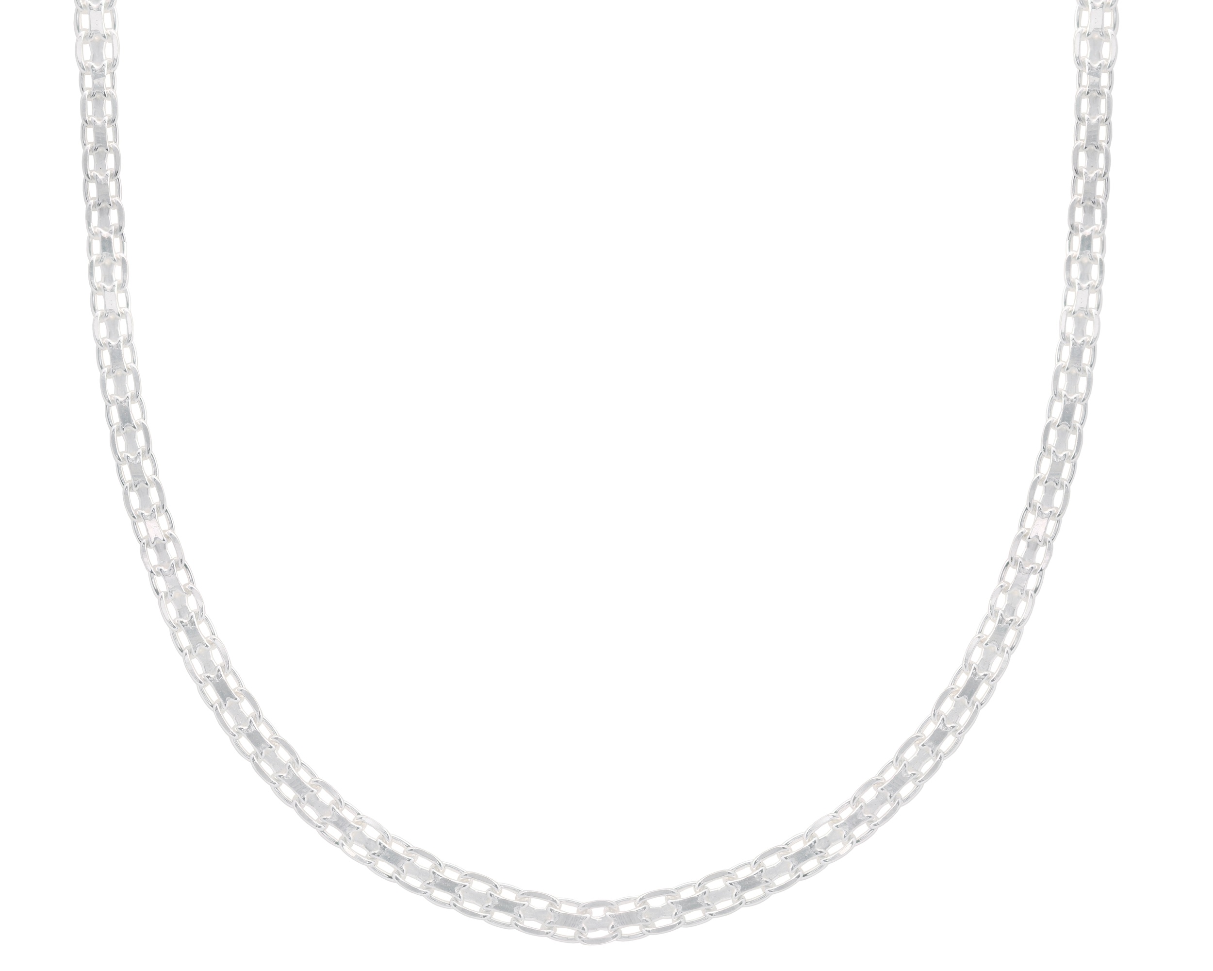 Cadena Bismark 45cm Horoz Plata .925 Cp723