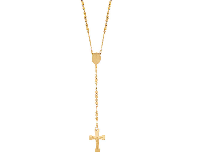 Foto 1 | Rosario Joyas Plafer Dorado de Acero Inoxidable