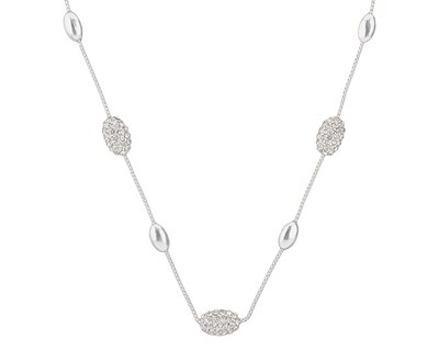 Foto 2 | Collar Nine West 19n01146 Color Plata Gargantilla