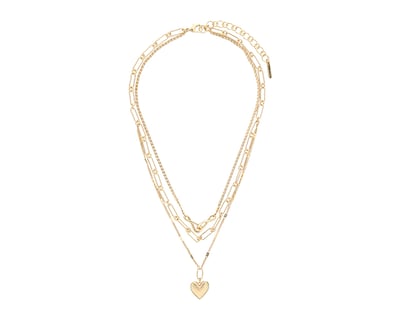 Foto 1 | Collar Nine West 19n01214 Color Dorado Niveles