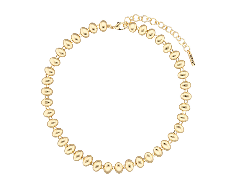 Foto 2 pulgar | Collar Nine West 19n01145 Color Dorado Gargantilla