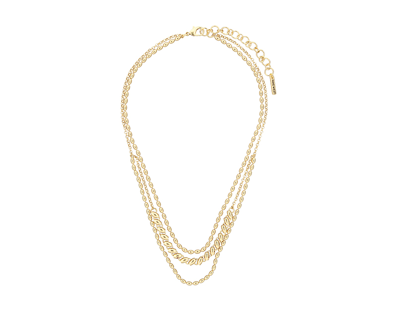 Foto 2 pulgar | Collar Nine West Dorado 3 Niveles