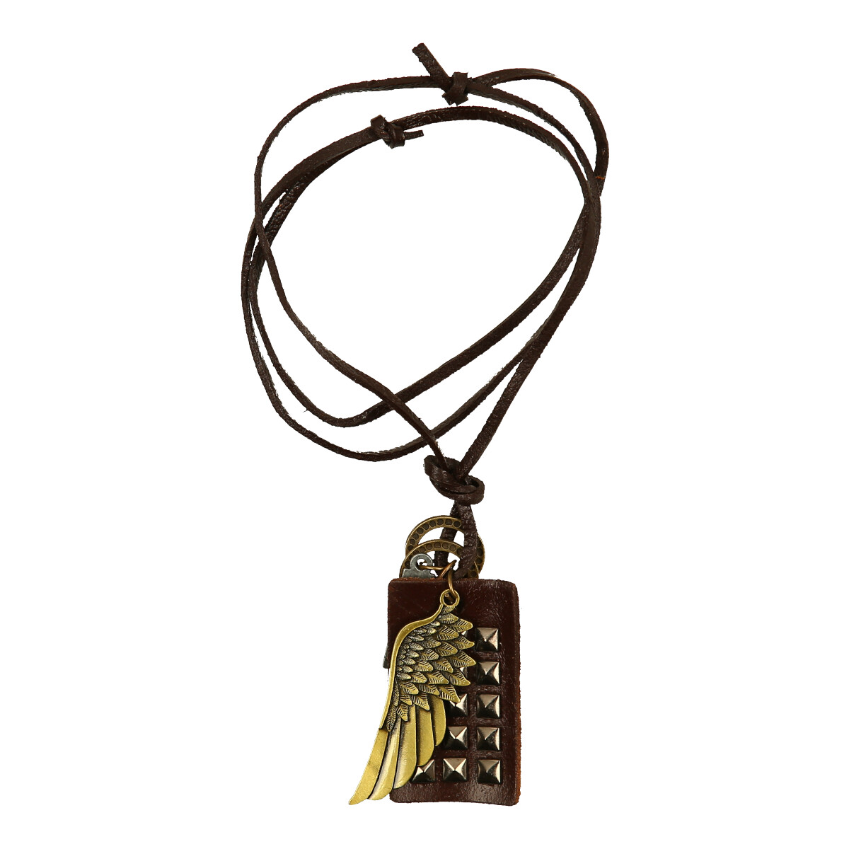 2 Collares  De Alas Metal Hombre/mujer