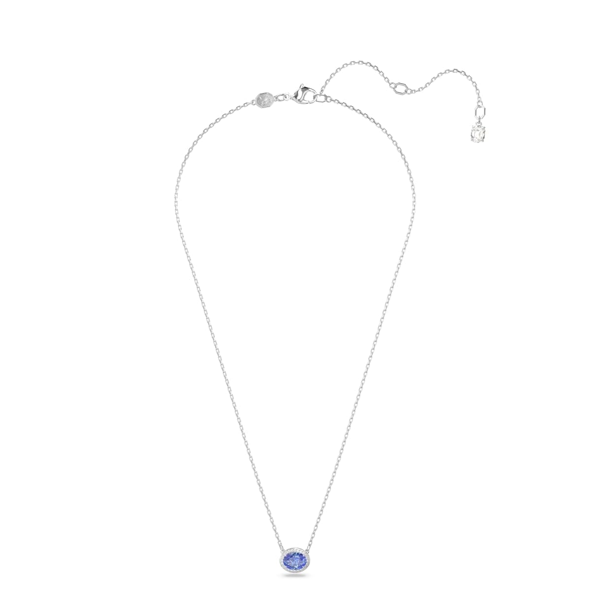 Foto 3 pulgar | Colgante Swarovski Una Con Piedra Azul De Talla Ovalada - Venta Internacional.
