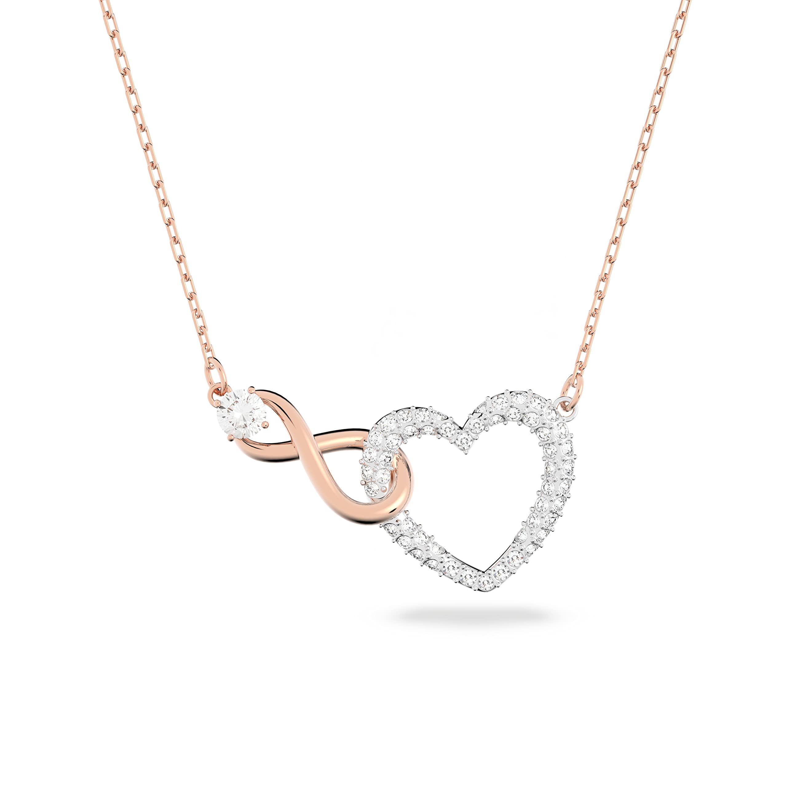 Foto 1 | Collar Con Colgante De Hipérbola De Swarovski Con Pavé De Cristal Transparente - Venta Internacional.