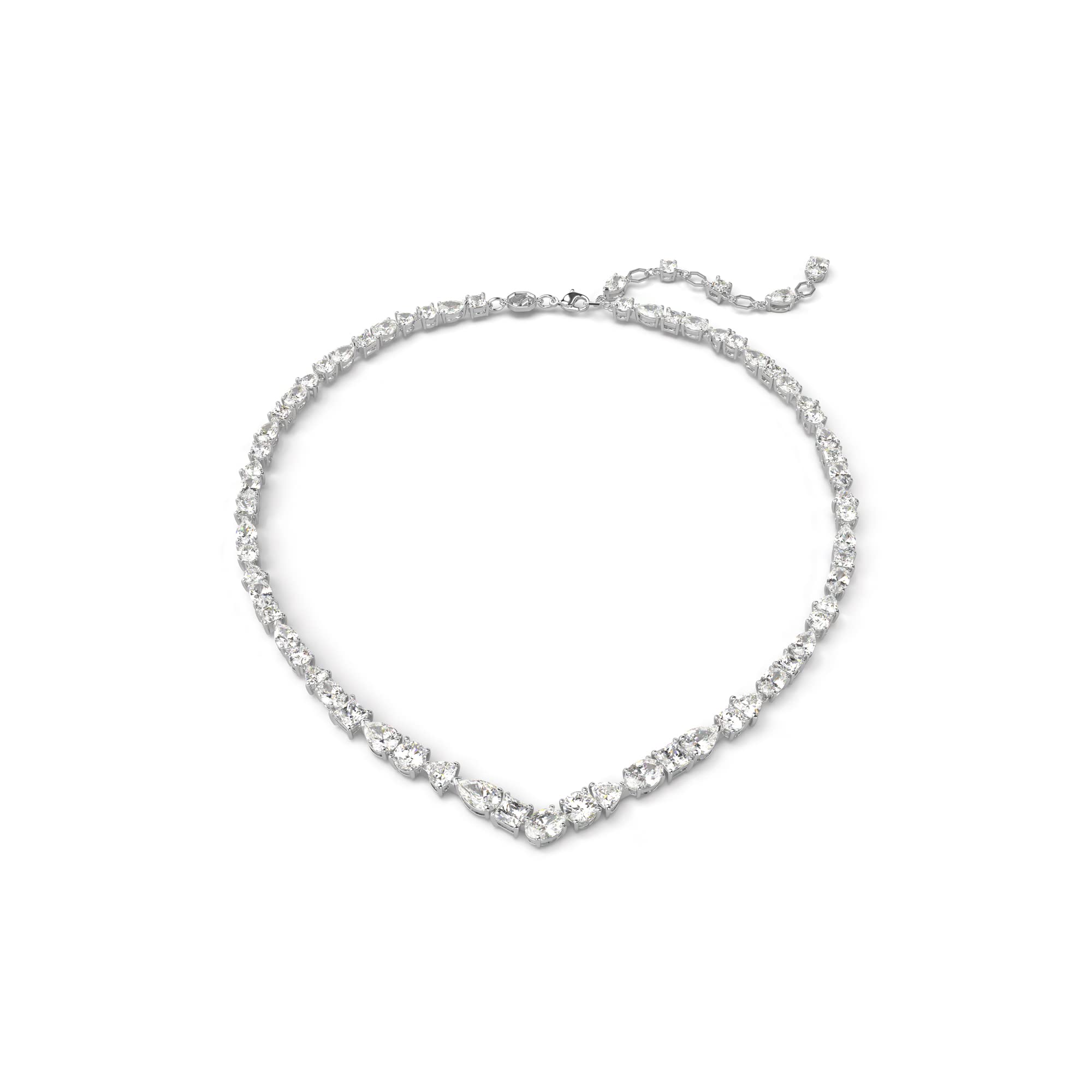 Foto 1 | Collar Swarovski Mesmera Con Piedras Transparentes De Talla Mixta - Venta Internacional.