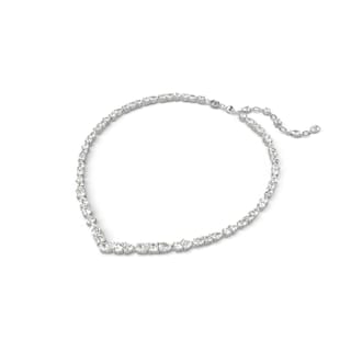 Foto 2 | Collar Swarovski Mesmera Con Piedras Transparentes De Talla Mixta - Venta Internacional.