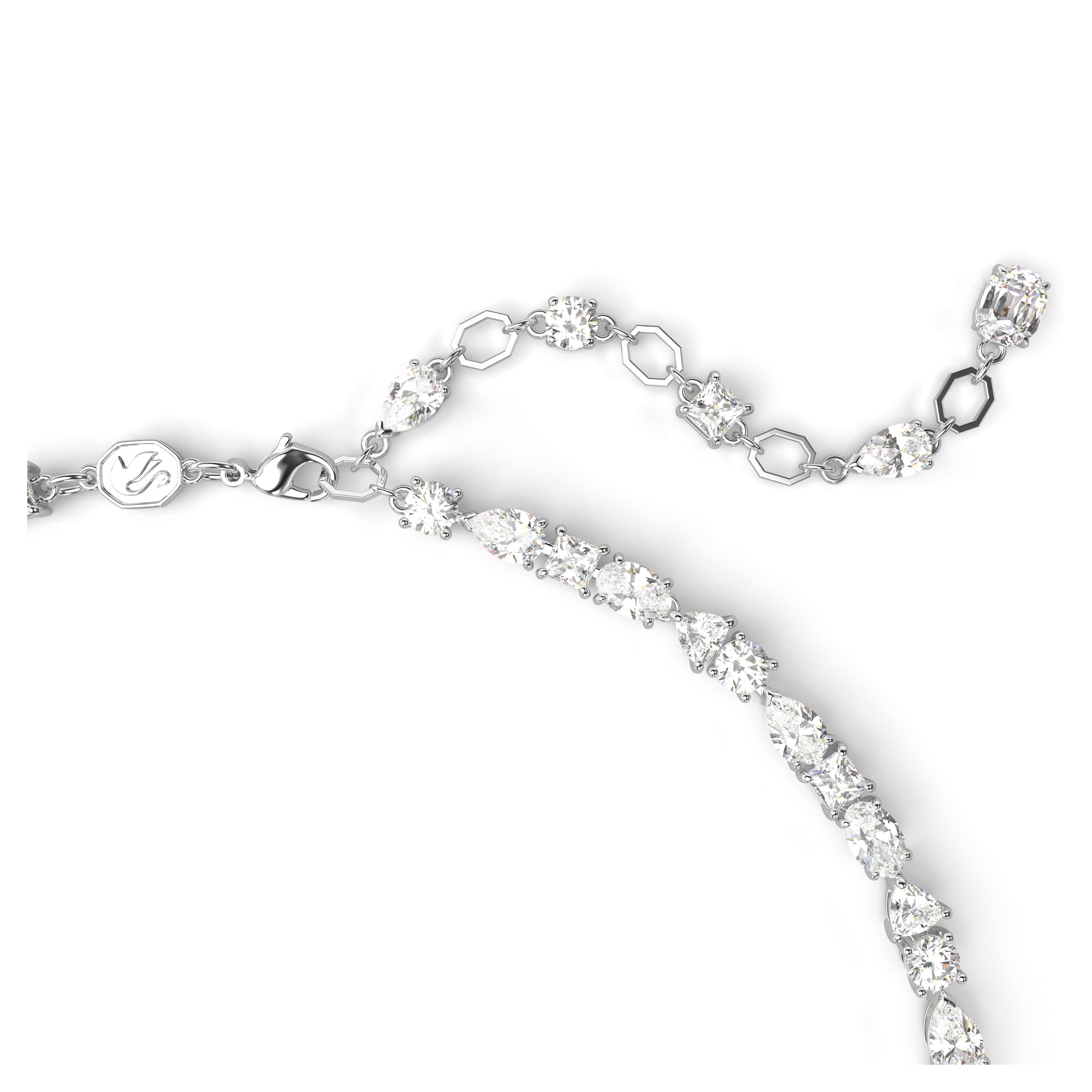 Foto 4 pulgar | Collar Swarovski Mesmera Con Piedras Transparentes De Talla Mixta - Venta Internacional.