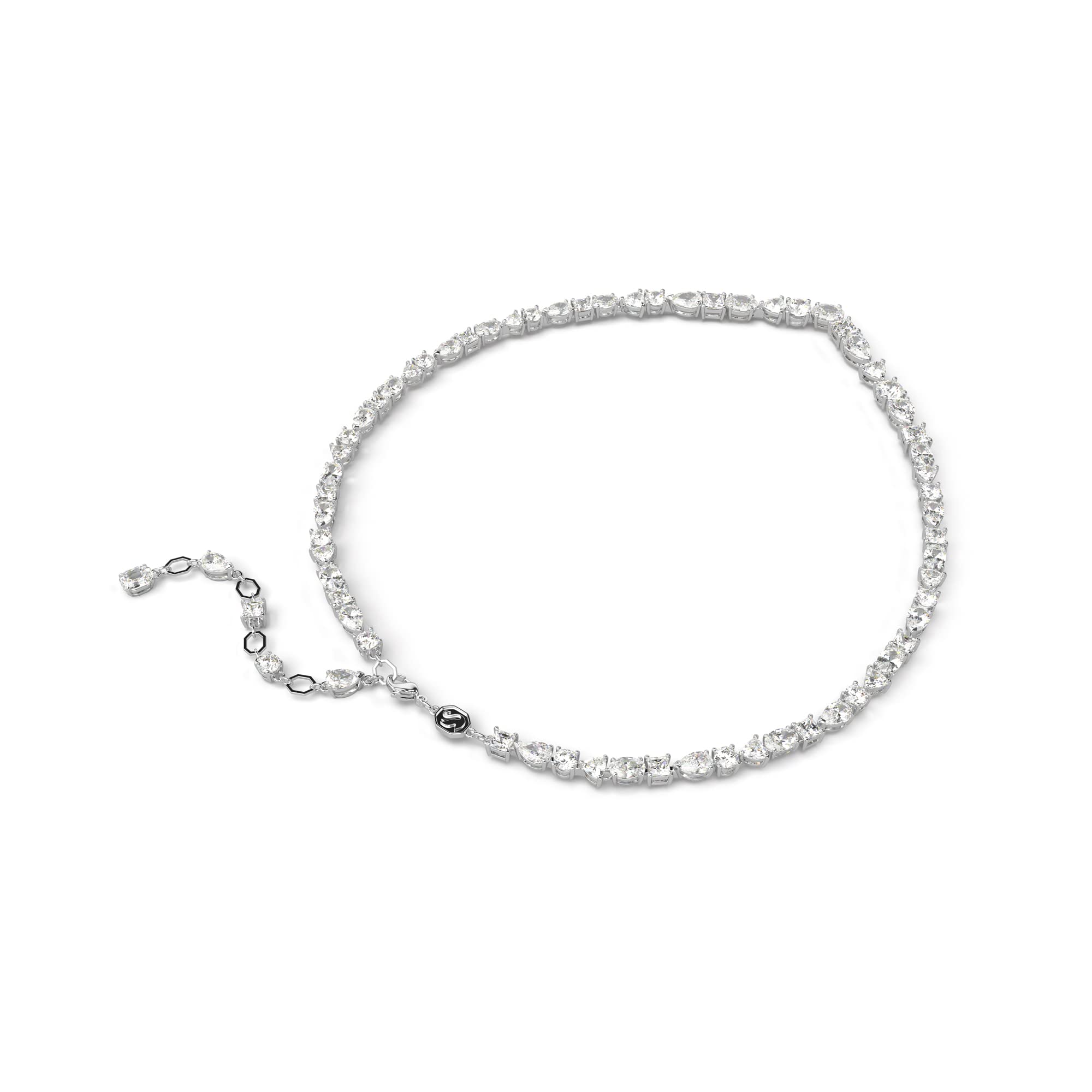 Foto 5 pulgar | Collar Swarovski Mesmera Con Piedras Transparentes De Talla Mixta - Venta Internacional.