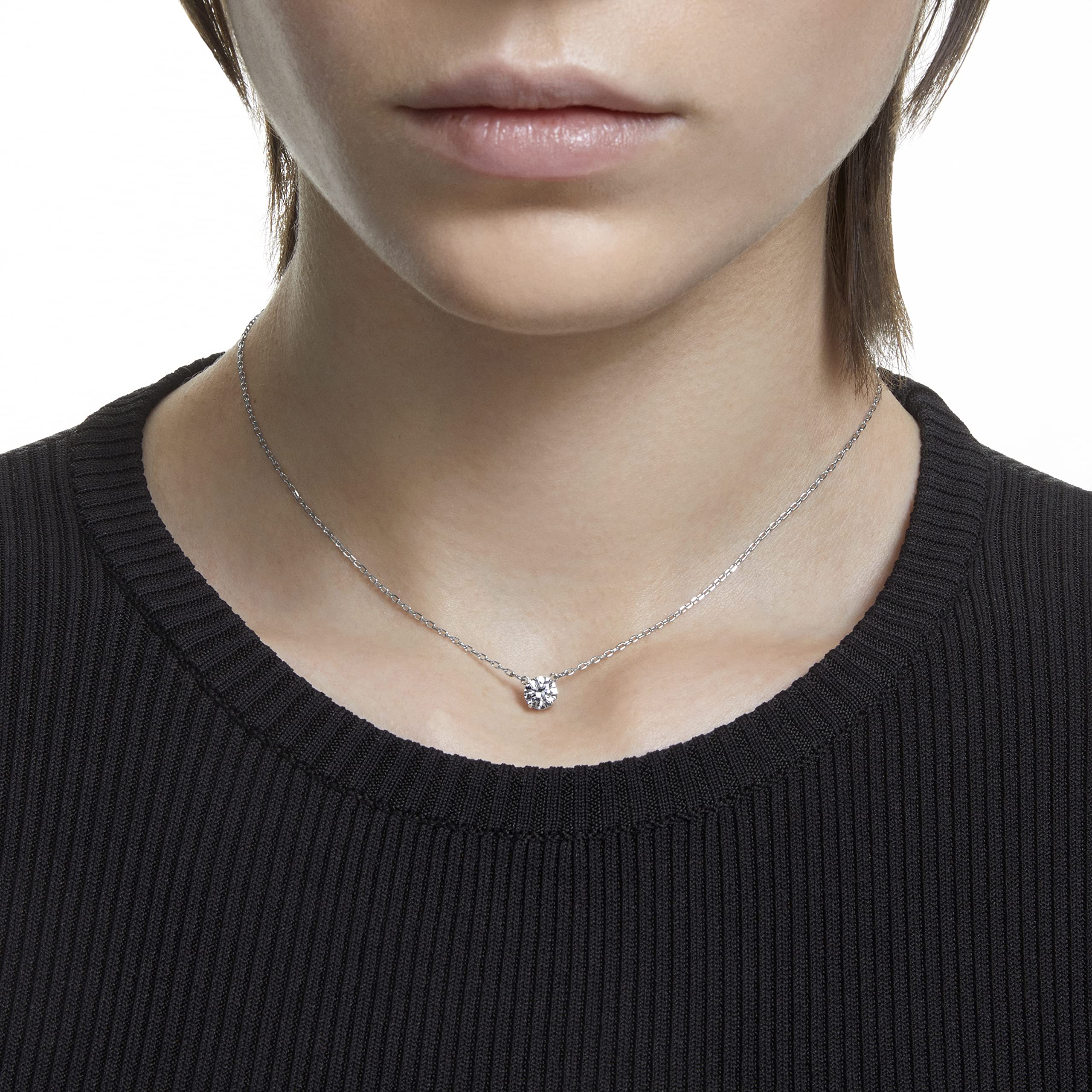 Foto 4 pulgar | Collar Swarovski Stilla Attract Con Cristal Transparente De Talla Redonda - Venta Internacional.