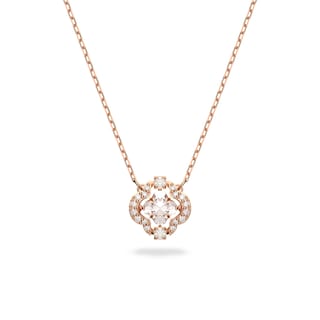 Foto 1 | Collar Swarovski Sparkling Dance Con Cristal Blanco Y Oro Rosa - Venta Internacional.