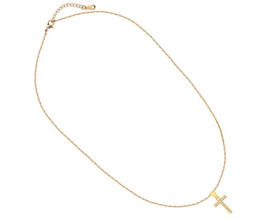Foto 2 | Gargantilla Inicial ''t'' 45cm De Chapa De Oro 18k Ch101
