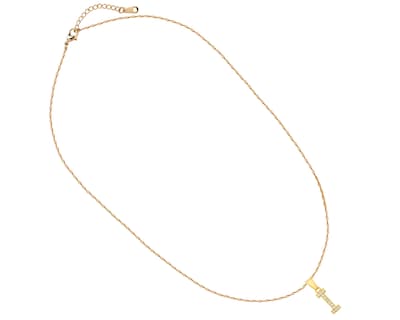 Foto 2 | Gargantilla Inicial ''i'' 45cm De Chapa De Oro 18k Ch91