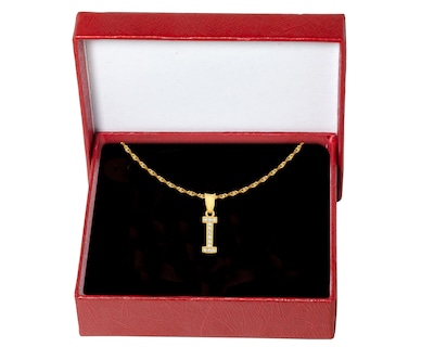 Foto 5 | Gargantilla Inicial ''i'' 45cm De Chapa De Oro 18k Ch91