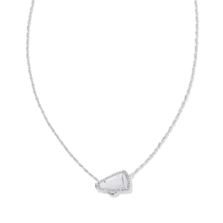 Foto 1 | Colgante Corto Kendra Scott Cheer Chapado En Rodio - Venta Internacional.