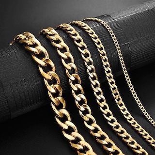 Foto 3 | Collar Grumet 7 Mm 60 Cm De Acero Inoxidable Para Hombre - Venta Internacional.