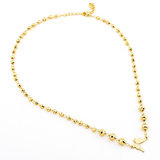 Foto 1 | Collar Esférico Con Dije De Mariposa The Golden Store Chapa De Oro 18k