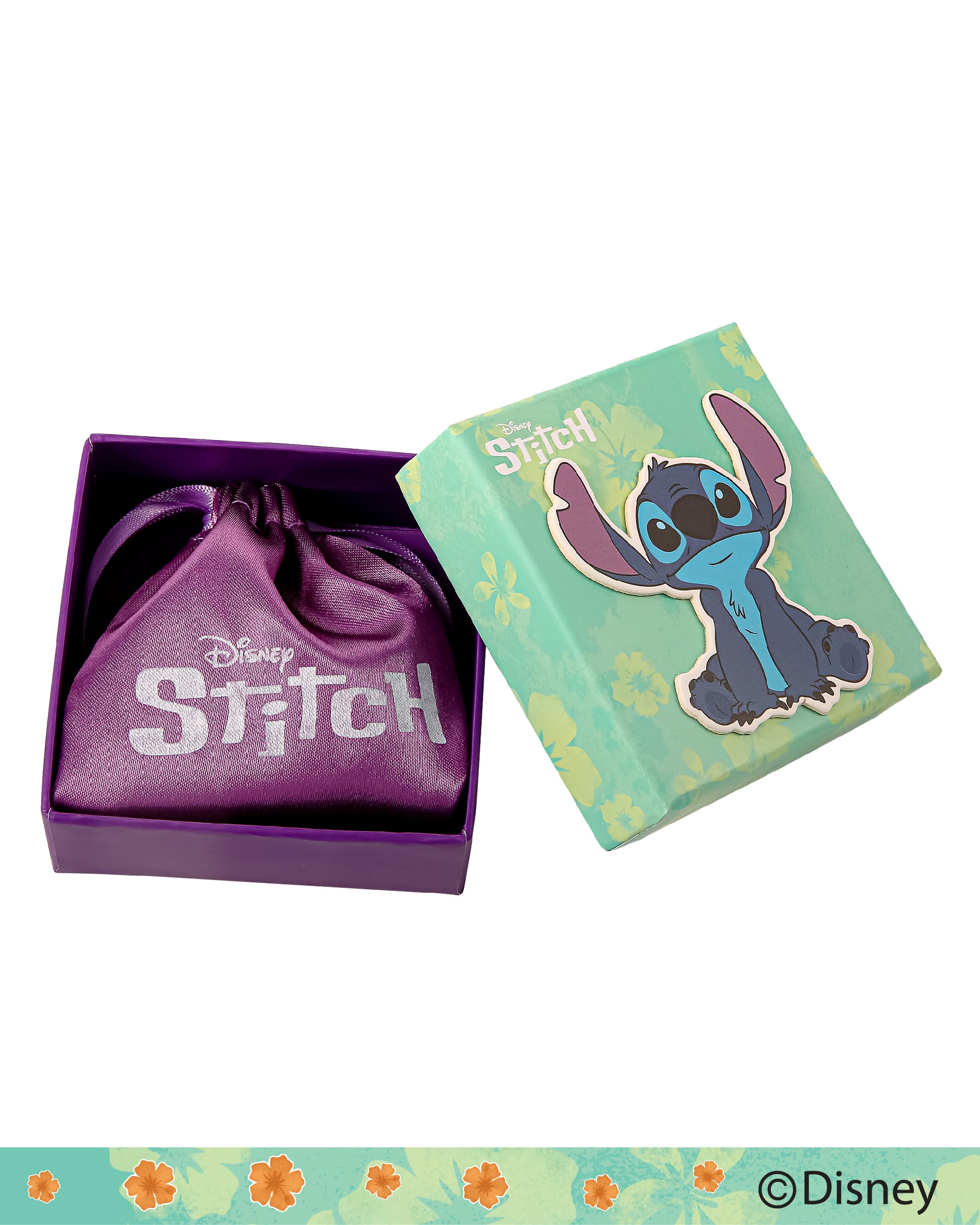 Foto 7 pulgar | Collar Disney Lilo & Stitch Con Diseño De Ángel Para Mujer, Chapado En Plata - Venta Internacional.