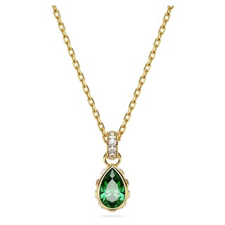 Foto 1 | Colgante Swarovski Chroma De Cristal Verde En Tono Dorado - Venta Internacional.