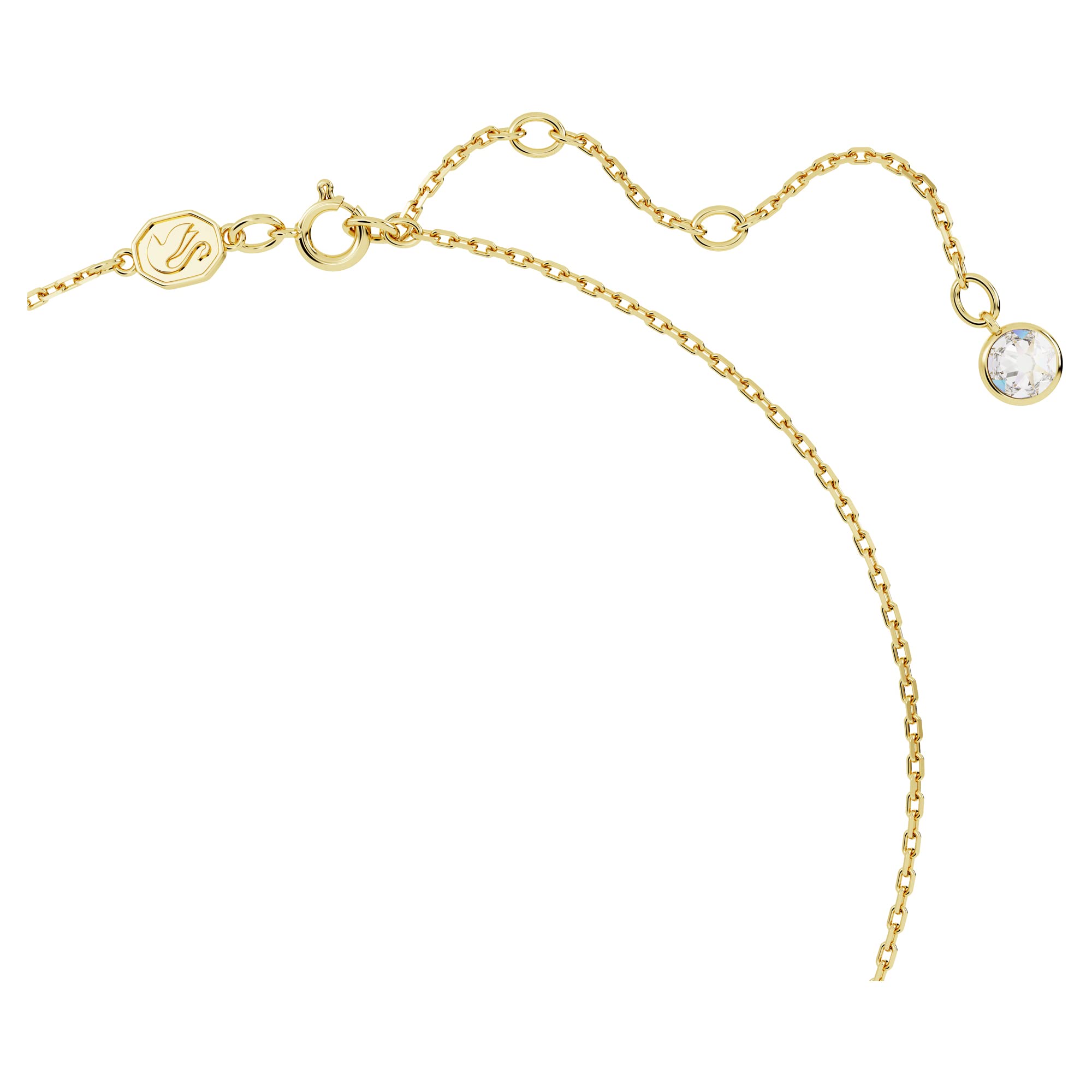 Foto 3 | Colgante Swarovski Chroma De Cristal Verde En Tono Dorado - Venta Internacional.