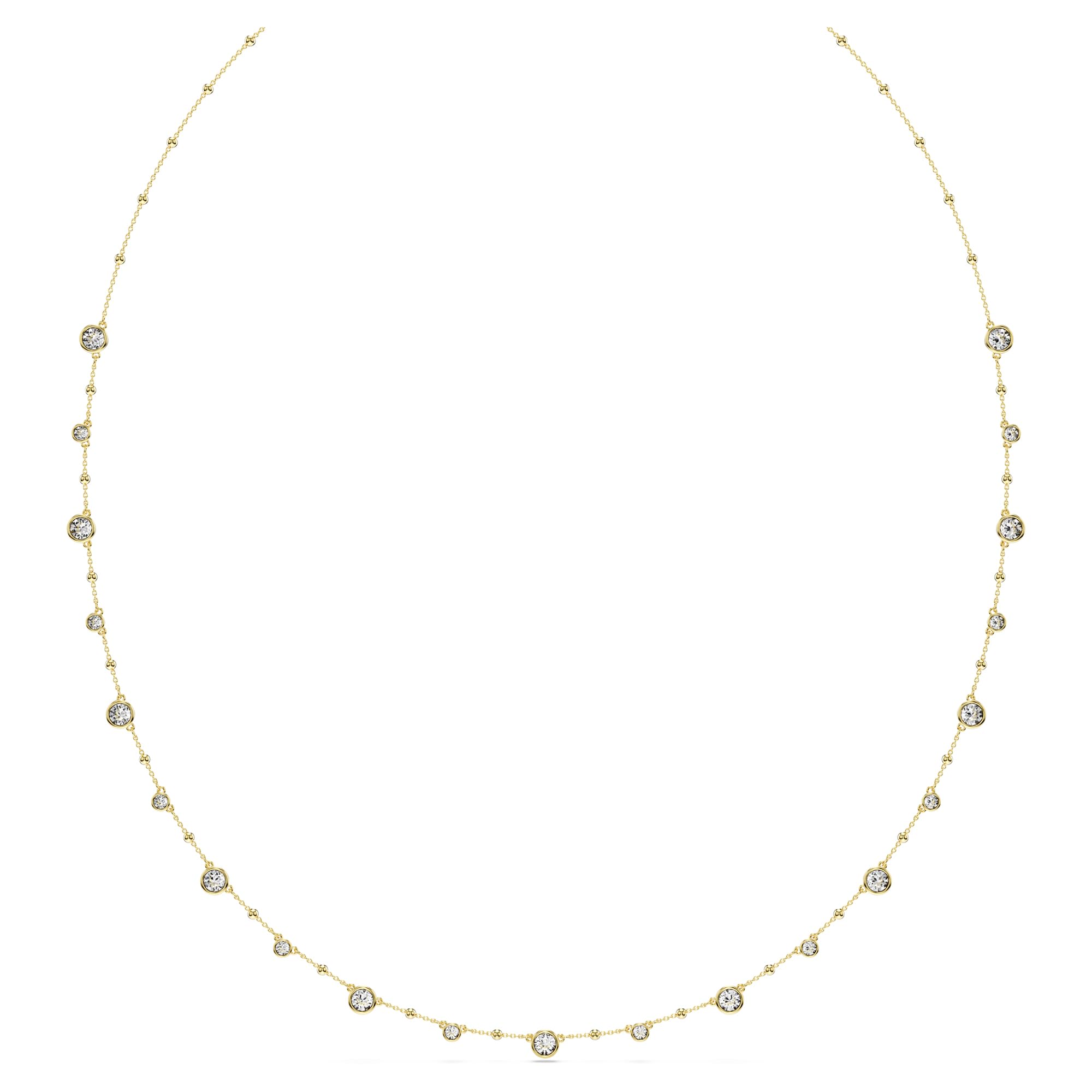 Foto 1 | Collar Swarovski Imber Strandage Con Cristales Transparentes En Tono Dorado - Venta Internacional.