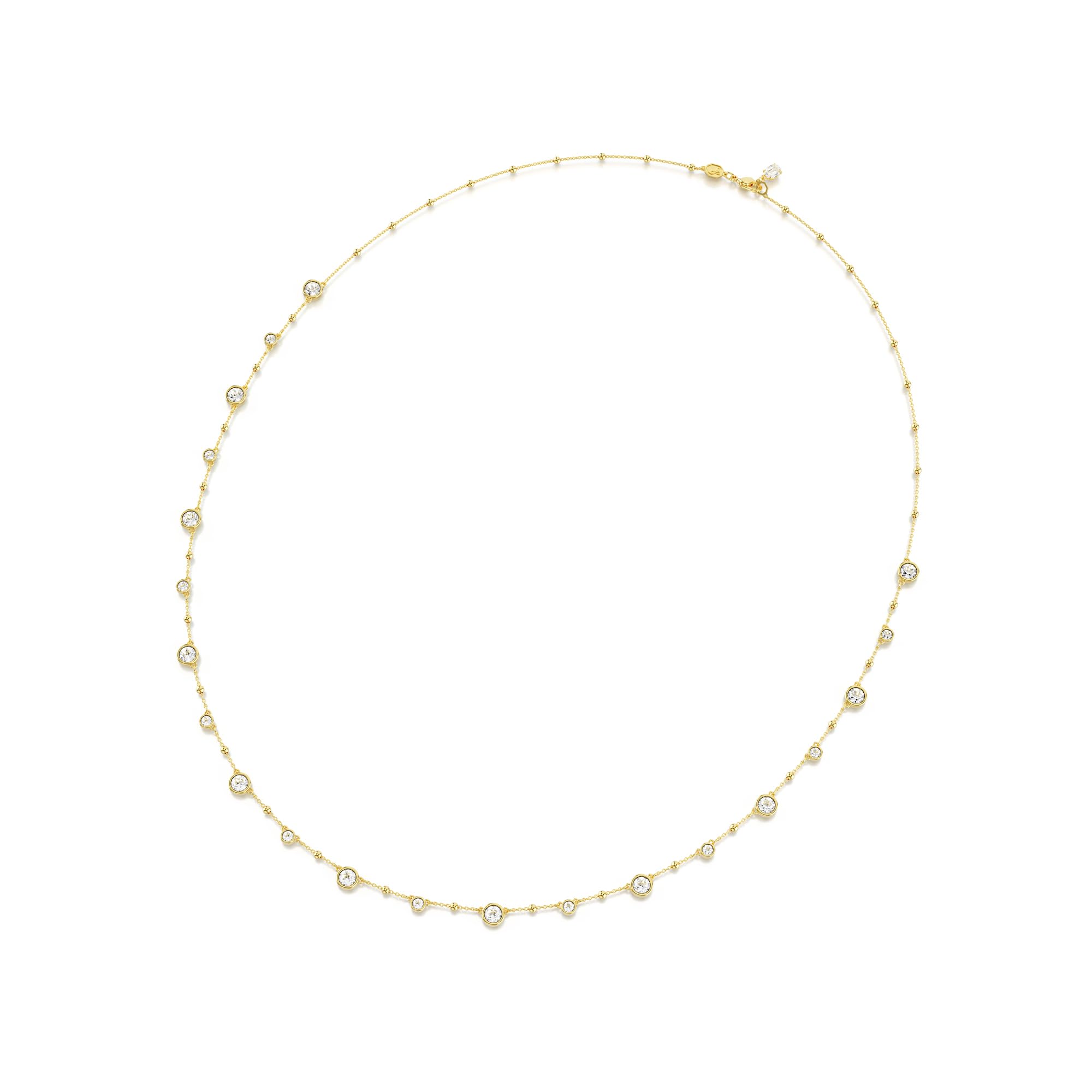 Foto 4 pulgar | Collar Swarovski Imber Strandage Con Cristales Transparentes En Tono Dorado - Venta Internacional.