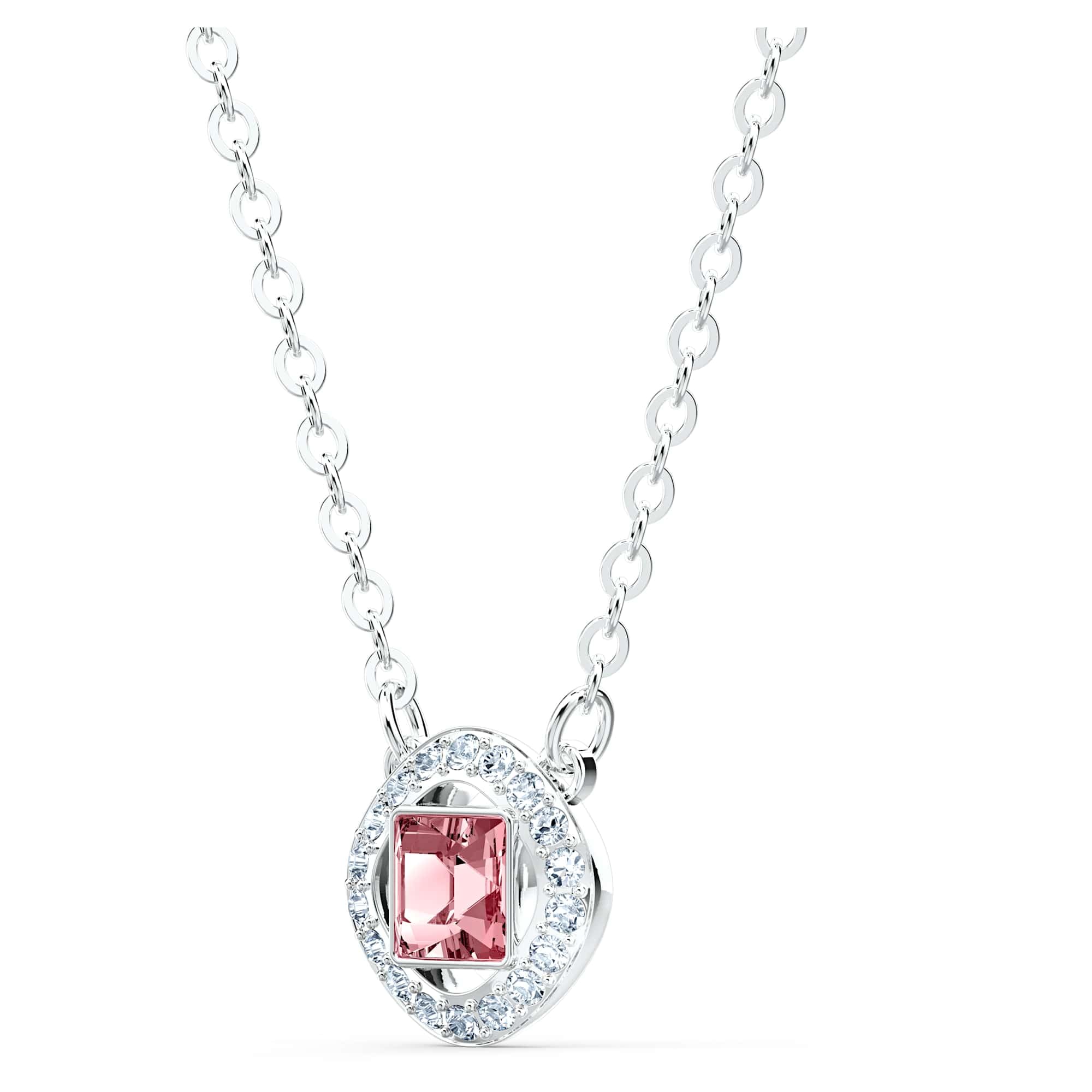 Foto 3 | Colgante Swarovski Una Angelic Con Cristales Rosas Y Transparentes - Venta Internacional.