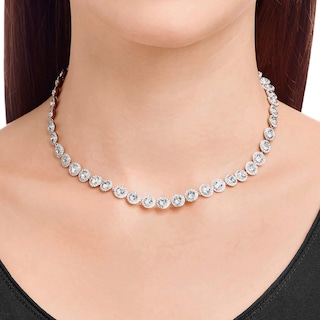 Foto 4 | Collar Swarovski Una Angelic Con Cristales Transparentes - Venta Internacional.