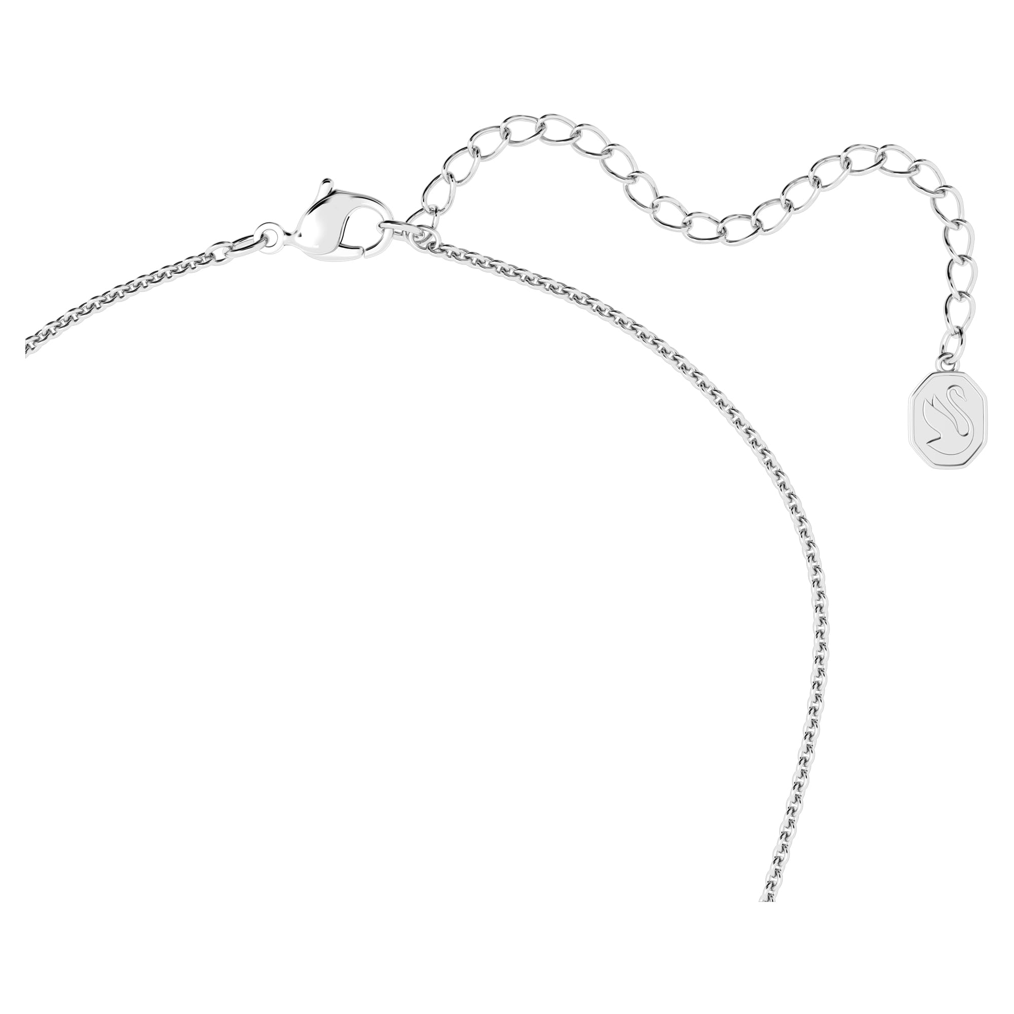 Foto 4 pulgar | Collar Swarovski Una Angelic Con Cristal Rodio Azul - Venta Internacional.