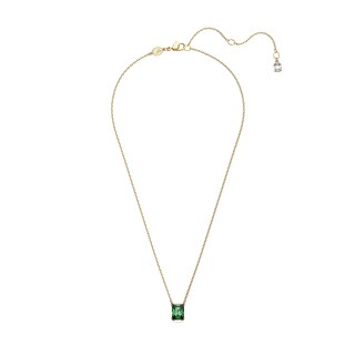 Foto 2 | Colgante Swarovski Stilla Con Piedra Verde En Tono Dorado - Venta Internacional.