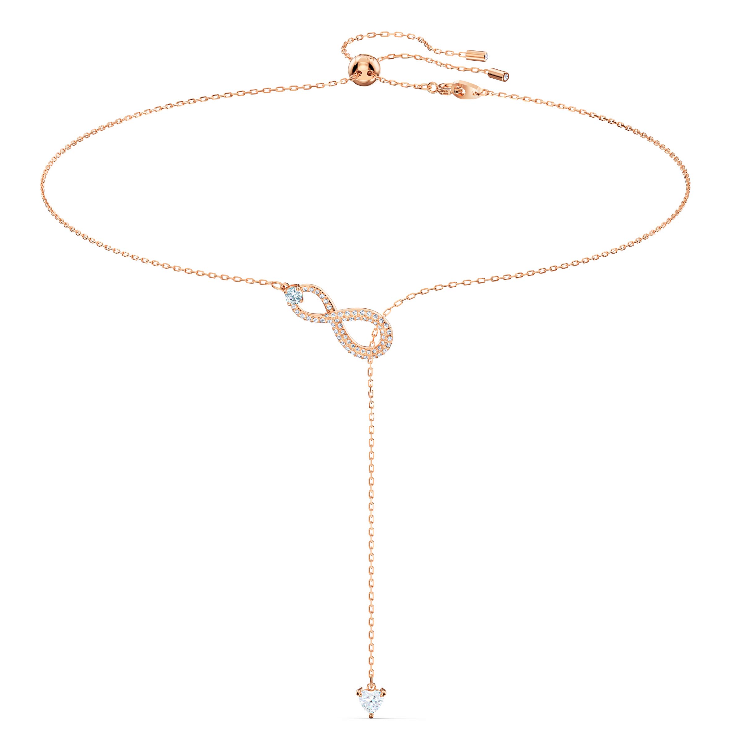 Foto 1 | Conjunto De Joyas Swarovski Hyperbola Crystal Rodiado Y Oro Rosa - Venta Internacional.