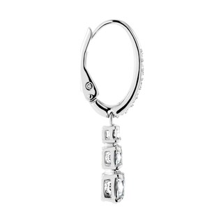 Foto 4 | Pendientes Swarovski Stilla Attract Trilogy Con Cristales Blancos - Venta Internacional.