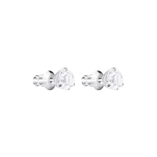 Foto 3 | Pendientes De La Colección Stella De Swarovski Con Cristales Transparentes - Venta Internacional.