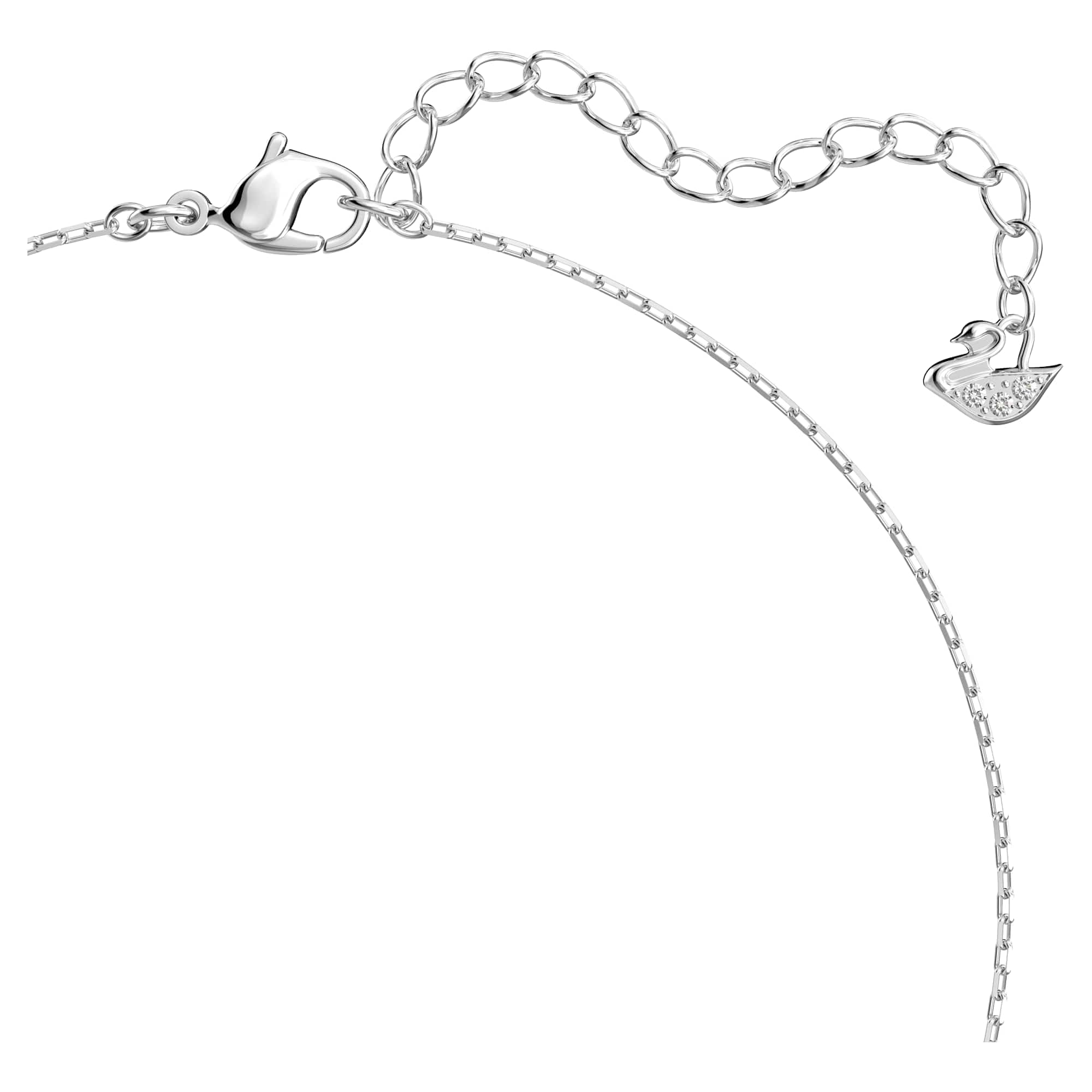Foto 4 pulgar | Collar Swarovski Mesmera Con Cristales Transparentes En Forma De Corazón - Venta Internacional.