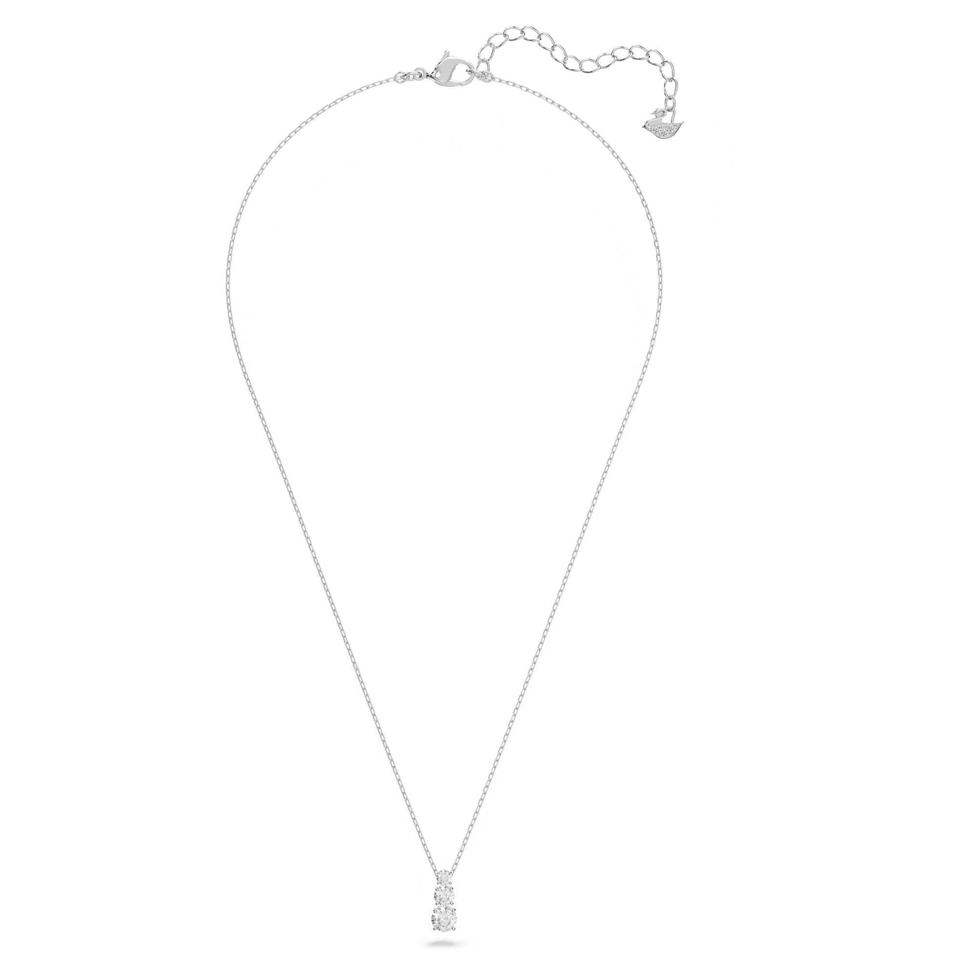 Foto 3 pulgar | Collar Swarovski Stilla Attract Trilogy Con Cristal Blanco - Venta Internacional.