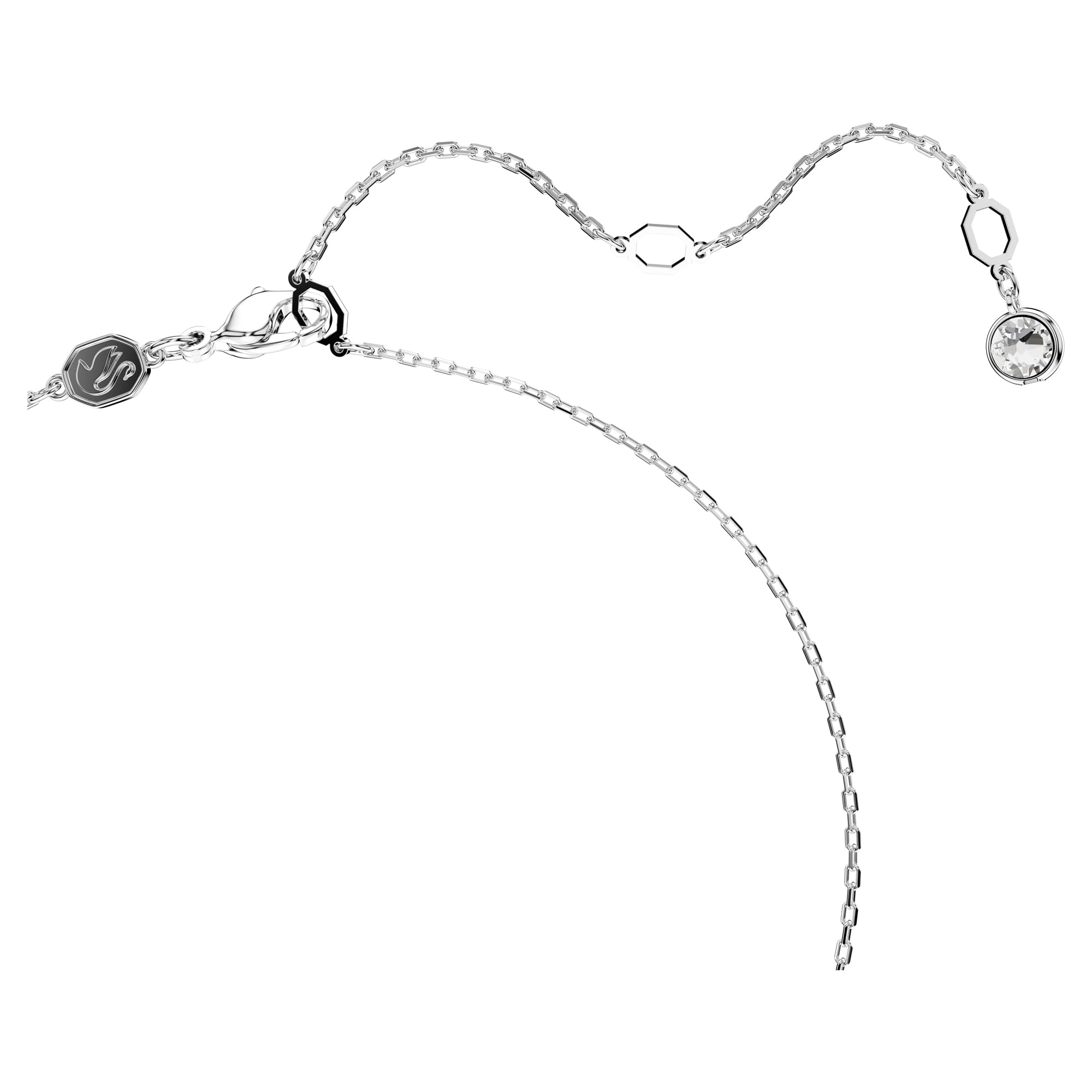 Foto 4 pulgar | Collar Con Colgante De Hipérbola De Swarovski Con Símbolo De Infinito - Venta Internacional.