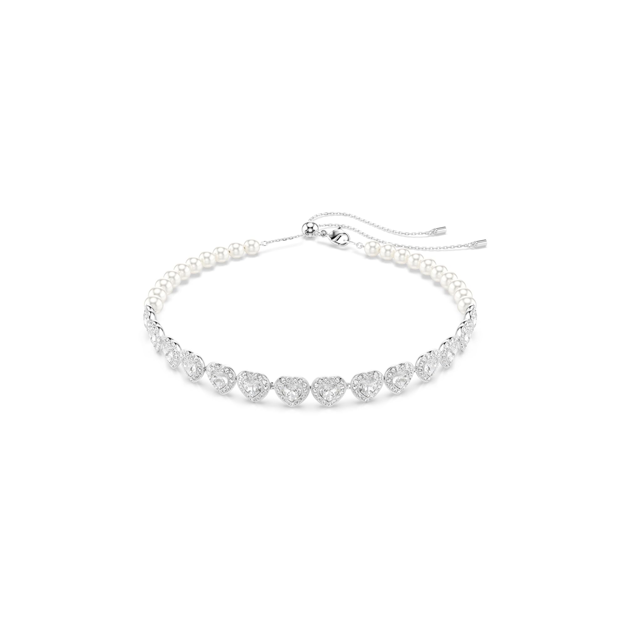 Foto 2 pulgar | Gargantilla De Cristal Con Forma De Corazón Angelical De Swarovski Ariana Grande - Venta Internacional.