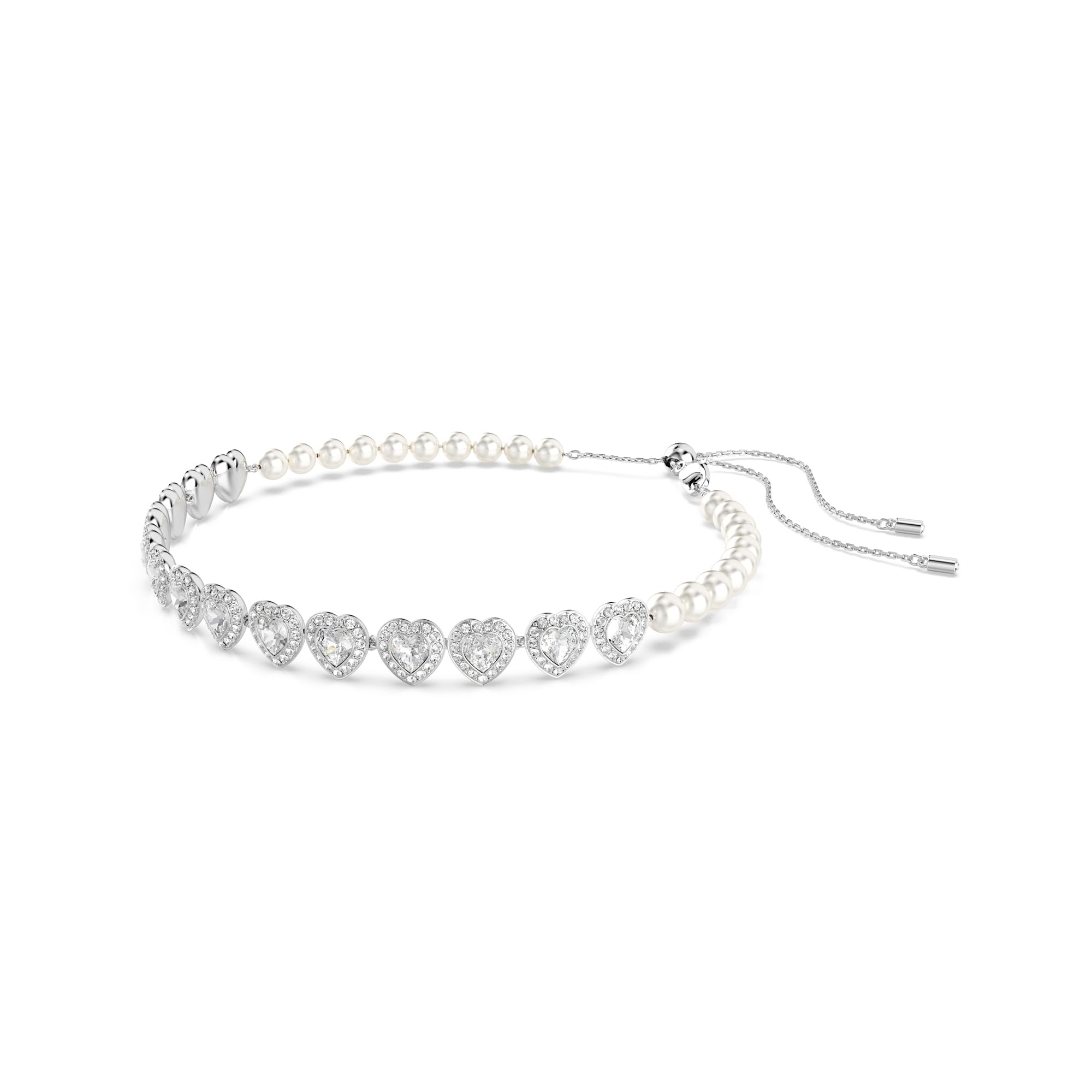 Foto 3 pulgar | Gargantilla De Cristal Con Forma De Corazón Angelical De Swarovski Ariana Grande - Venta Internacional.