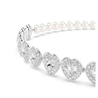 Foto 4 | Gargantilla De Cristal Con Forma De Corazón Angelical De Swarovski Ariana Grande - Venta Internacional.