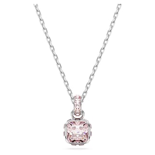 Foto 1 | Colgante Con Piedra Natal De Junio De Swarovski Y Cristal Rosa - Venta Internacional.