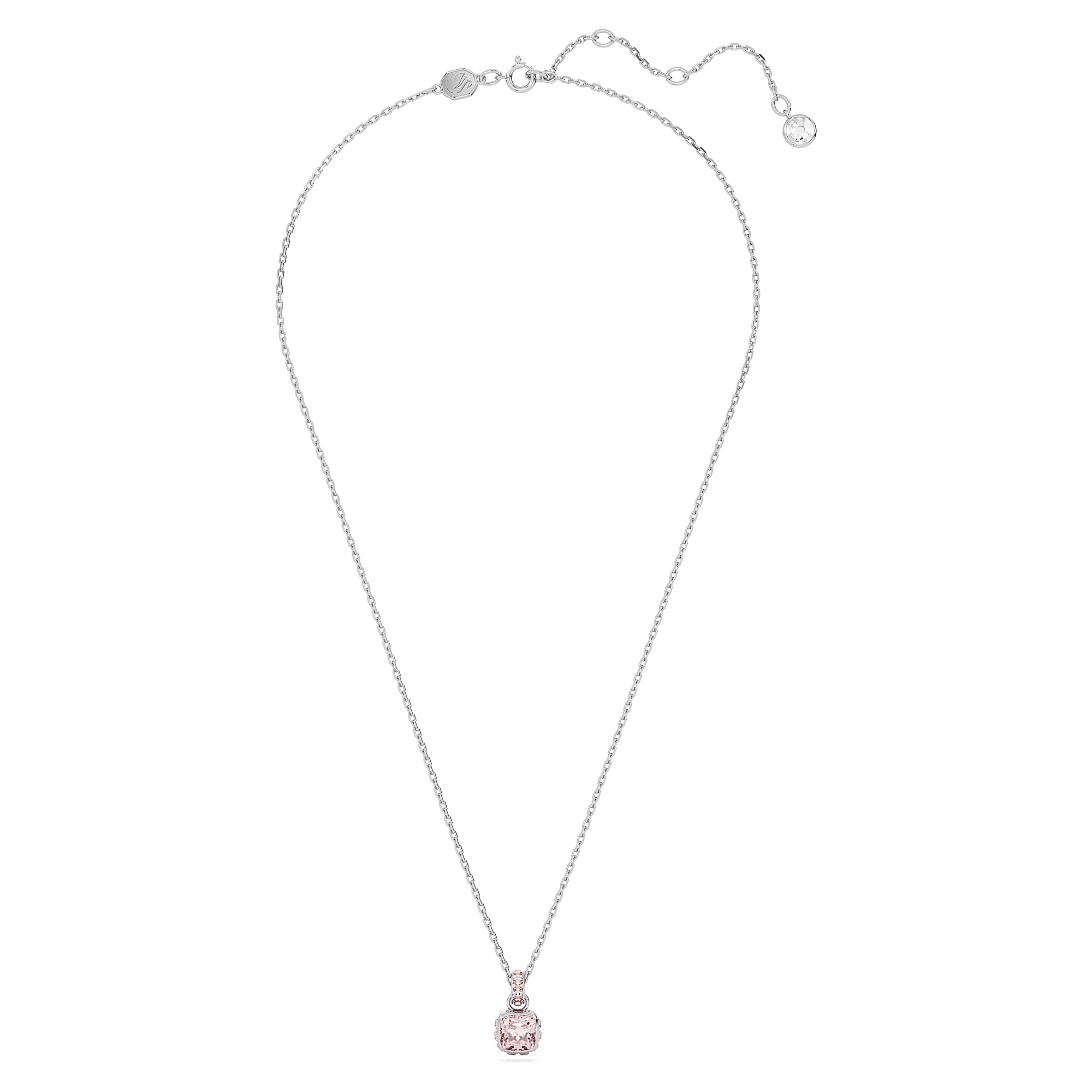 Foto 3 pulgar | Colgante Con Piedra Natal De Junio De Swarovski Y Cristal Rosa - Venta Internacional.