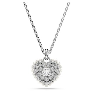 Foto 1 | Collar Con Colgante Idyllia De Swarovski En Forma De Corazón Con Cristales Transparentes - Venta Internacional.