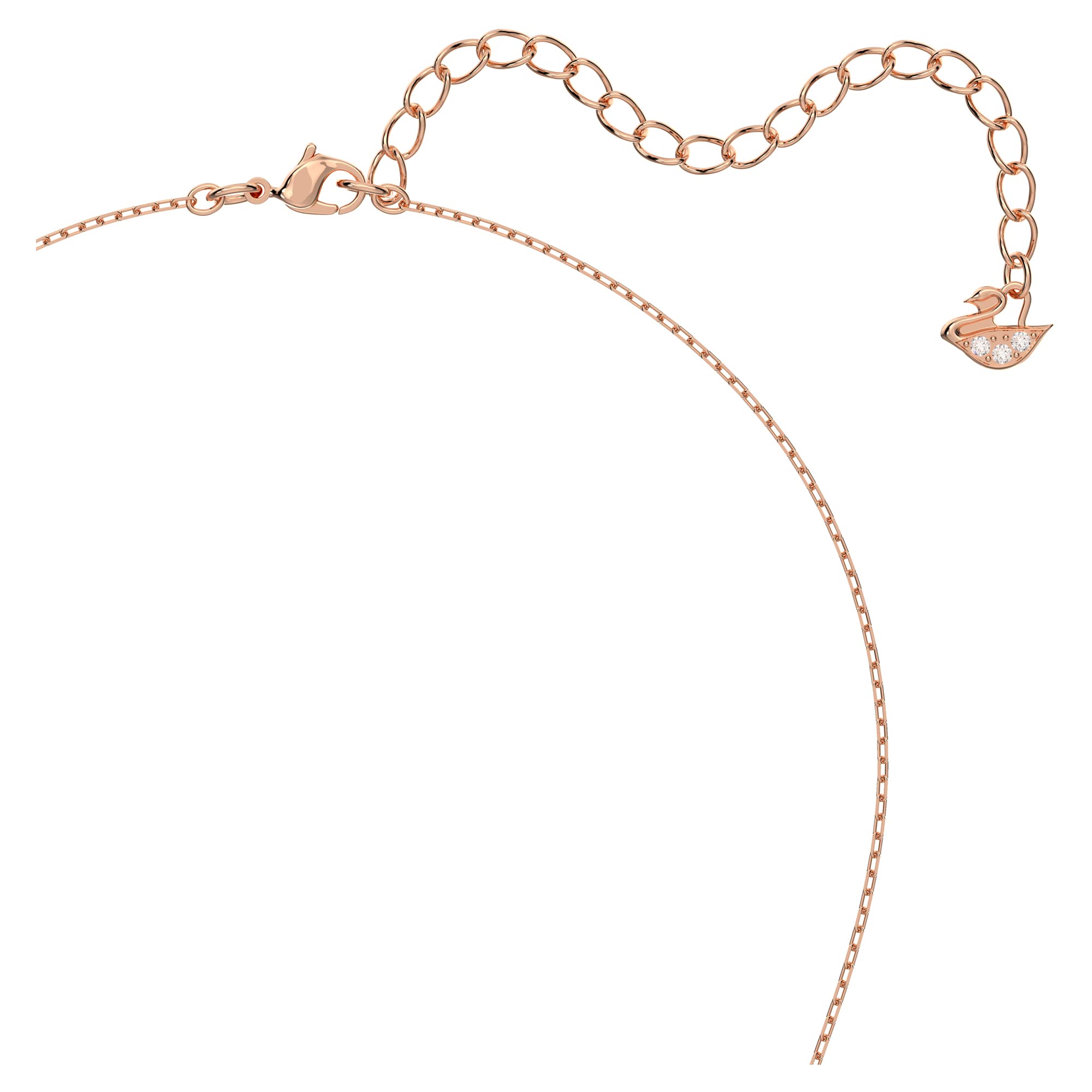 Foto 4 pulgar | Collar Con Colgante Swarovski Sunshine Con Cristal Rosa Y Transparente - Venta Internacional.